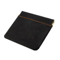 Vintage Crazy Horse Genuine Leather Coin Purse Lipstick Car Key Storage Bag