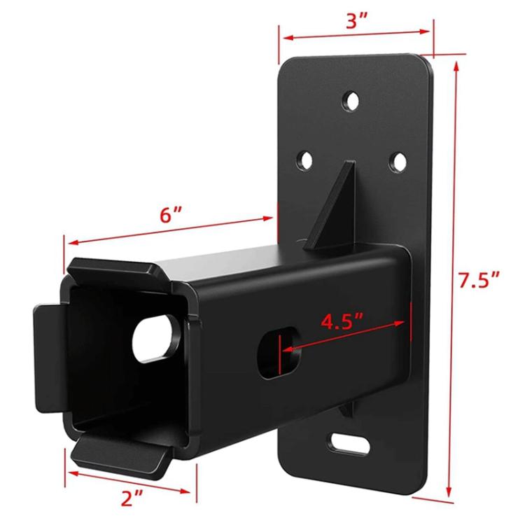 Heavy Duty Wall Mounted Bicycle Bracket T-shaped Metal Storage Rack Connecting Device, FS-2473