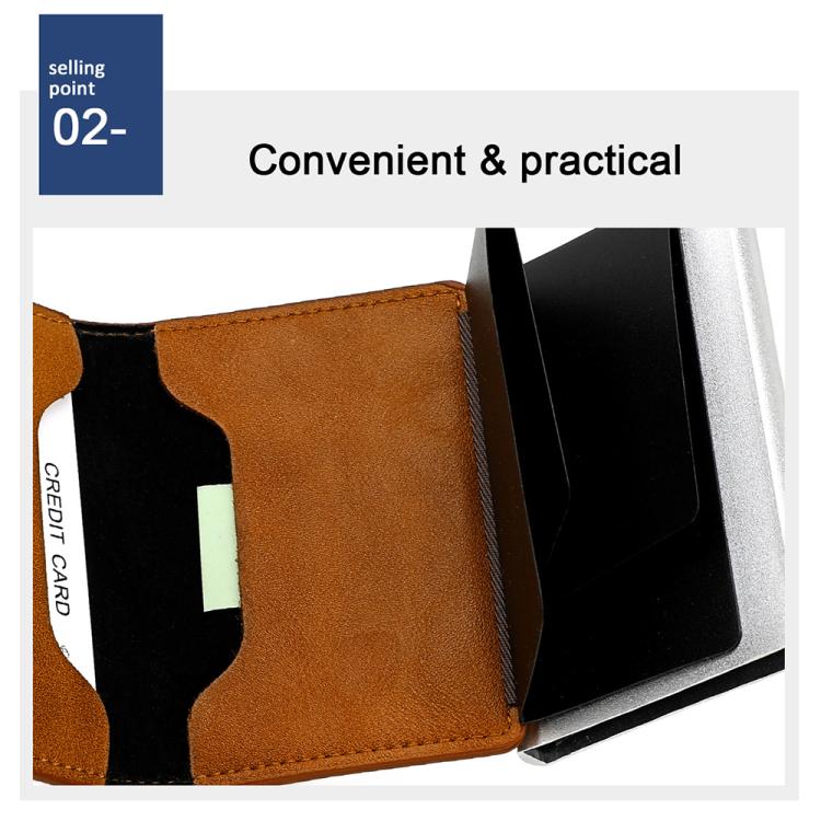 KB260 Aluminum Alloy RFID Card Bag
