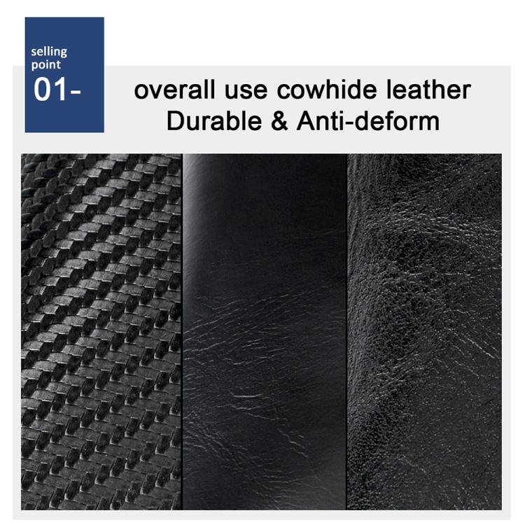 KB250 Carbon Fiber Double Layer Aluminum Alloy RFID Card Bag