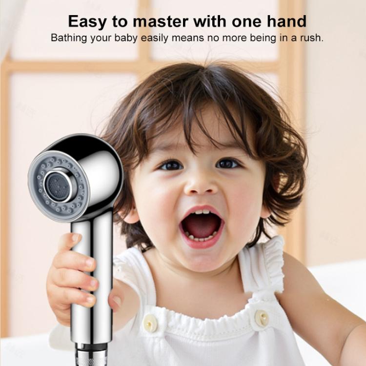 Two Setting Switchable Children Shower Head Bubble Spray Baby Shower Head