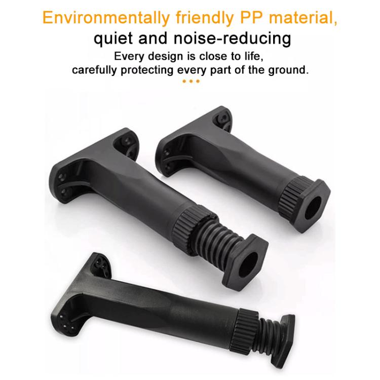 10pcs/Pack 9-16cm Adjustable Height Furniture Plastic Support Feet Bed Frame Crossbeam Support Brackets