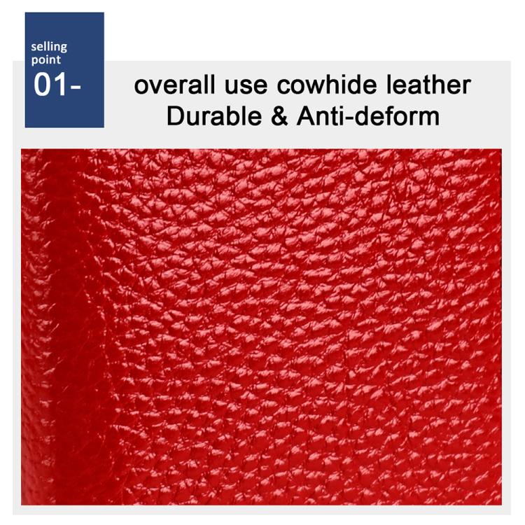 KB150 RFID Anti-theft Genuine Leather Business Card Bag