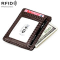 KB197 Carbon Fiber RFID Anti-theft Fashion Card Bag