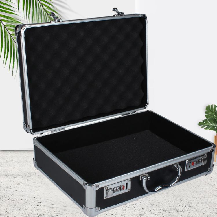 Aluminum Alloy Portable Key Lock Instrument Storage Box, XS, S, M, L