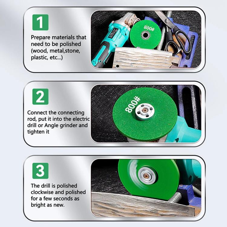 Angle Grinder Grinding Wheel Cutting Grinding Disc Electric Drill Polishing Tool, 400 Mesh, 800 Mesh, 1200 Mesh, 2000 Mesh, 2pcs 400+800 Mesh, 2pcs 400+1200 Mesh, 2pcs 400+2000 Mesh, 2pcs 800+1200 Mesh, 2pcs 800+2000 Mesh, 2pcs 1200+2000 Mesh          ...