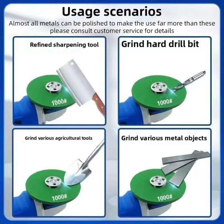 Angle Grinder Grinding Wheel Cutting Grinding Disc Electric Drill Polishing Tool, 400 Mesh, 800 Mesh, 1200 Mesh, 2000 Mesh, 2pcs 400+800 Mesh, 2pcs 400+1200 Mesh, 2pcs 400+2000 Mesh, 2pcs 800+1200 Mesh, 2pcs 800+2000 Mesh, 2pcs 1200+2000 Mesh          ...