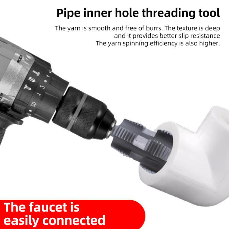 PPR Water Pipe Internal Thread Opener Tapered, 4 / 6 Points, 6 Points / 1 inch, 4 / 6 Points + 6 Points / 1 inch