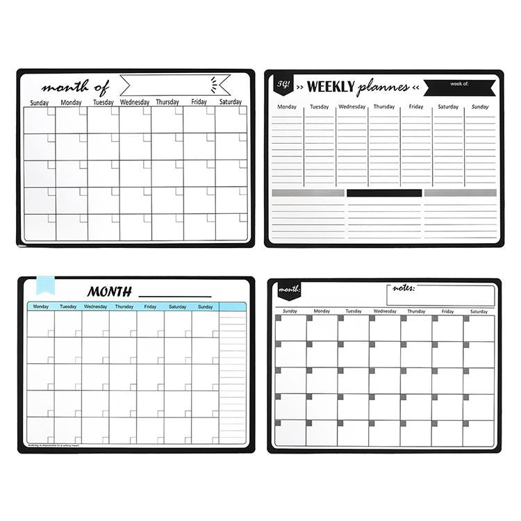 Erasable Magnetic Refrigerator Message Board, HK007 40x30cm, HK008 40x30cm, HK017 40x30cm, HK018 40x30cm, HK031 40x30cm, HK054 42x29.7cm, HK055 42x29.7cm