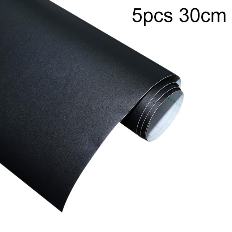 5pcs/Pack Static Electricity Fish Tank Glass Film PVC Background Sticker, Frosted Black 30cm x 1m, Frosted Black 40cm x 1m, Frosted Black 50cm x 1m