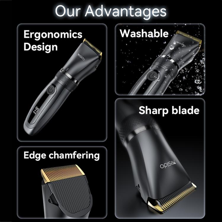Yesido MG06 Cordless Washable Hair Clipper & Trimmer, MG06