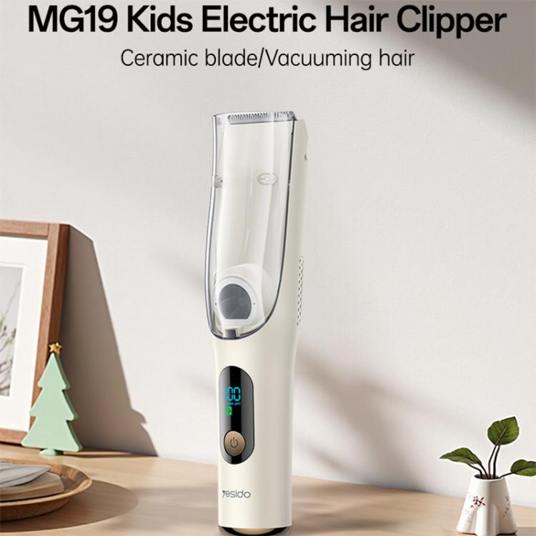 Yesido MG19 Low Temperature Ceramic Blade Baby Hair Clipper, MG19