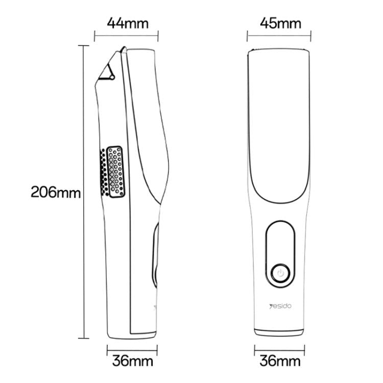 Yesido MG19 Low Temperature Ceramic Blade Baby Hair Clipper, MG19