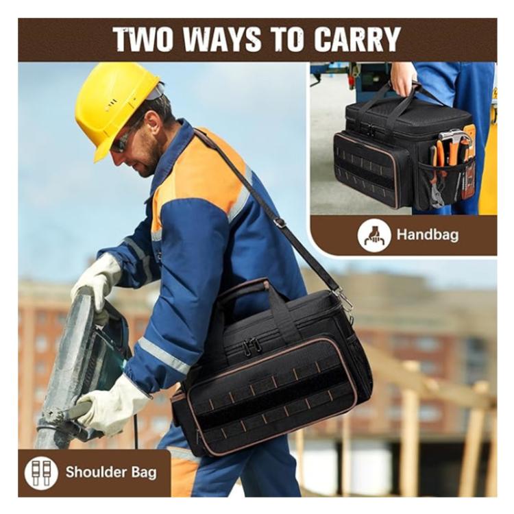 17 inch Oxford Cloth Crossbody Handheld Heavy-Duty Tool Bag