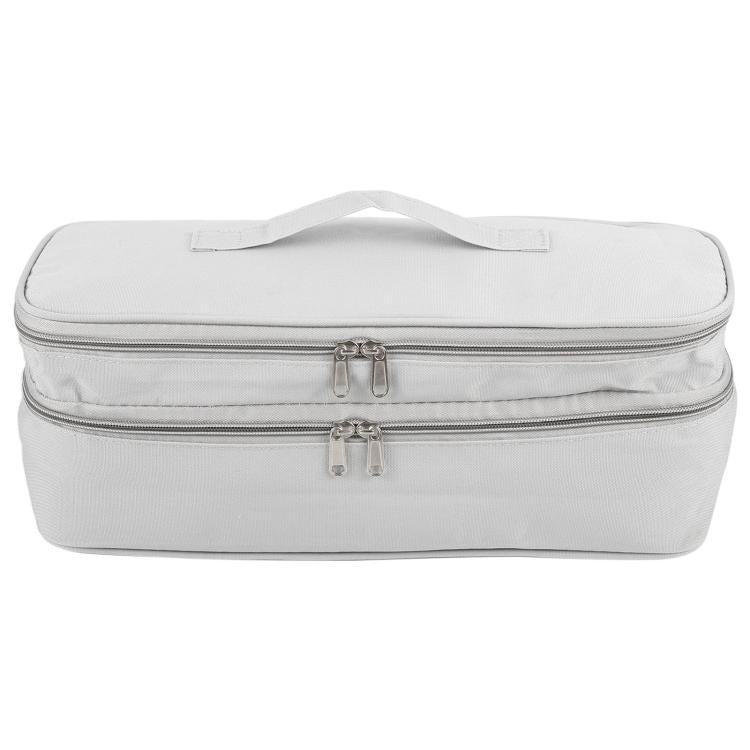 Multifunctional Nylon Waterproof Storage Bag Portable Dual-Layer Cosmetic Bag