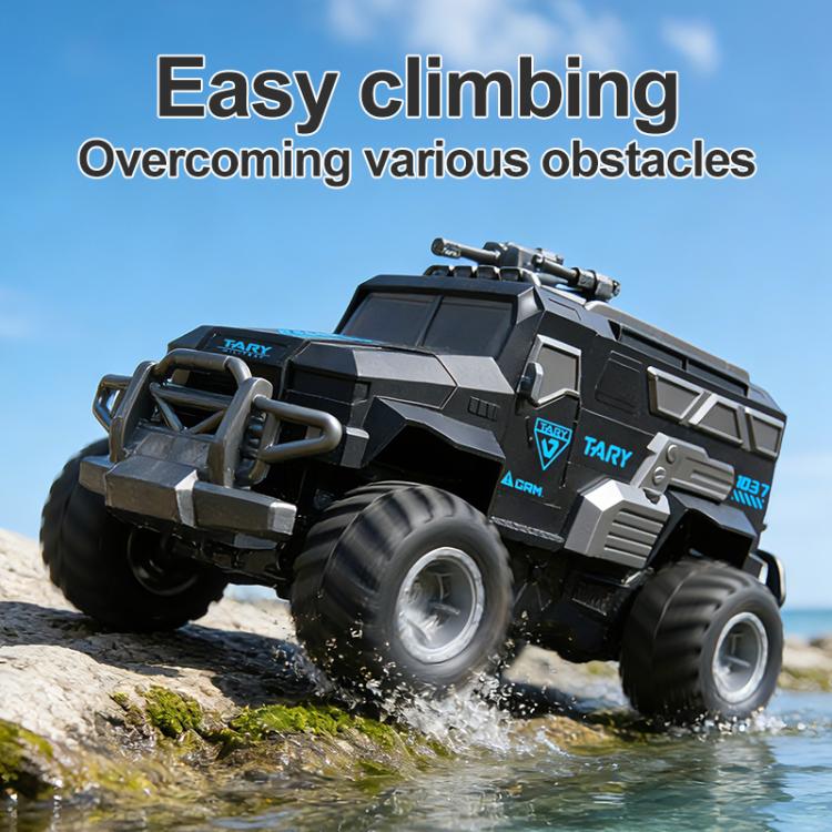 JJR/C Q241 Four-Wheel Drive Amphibious Explosion Proof Waterproof Remote Control Armored Vehicle