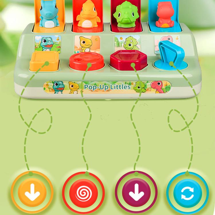 Montessori Animal Surprise Box Pop-up Educational Learning Toys