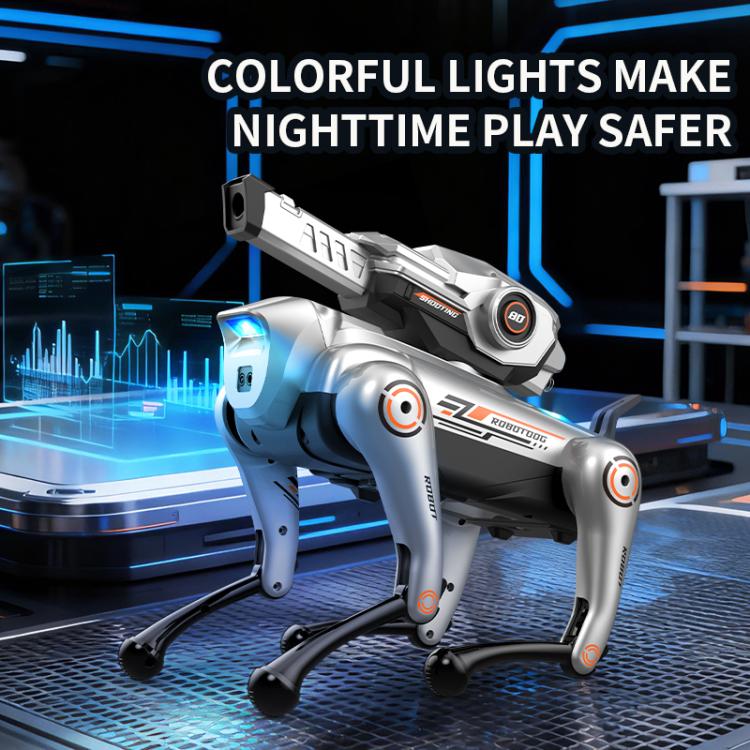 JJR/C R39 Pro Smart Remote Control Robot Dog with Turret, with Voice Control, No Voice Control