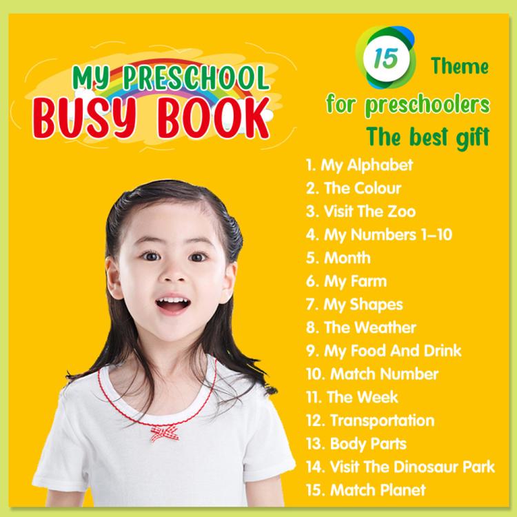 Montessori Kids Early Education Busy Book Toy