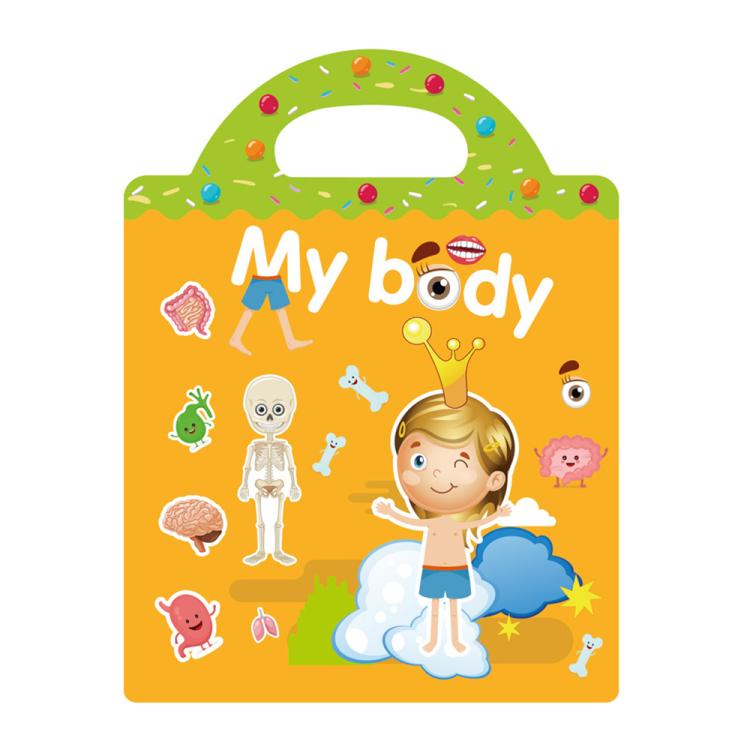Children Early Education DIY Waterproof Reusable Stickers, Animals T01, Traffic T02, Dinosaur T03, Space T04, Body T05, Ocean T06, Princess T07, Insect T08, Farm T09, Four Seasons T10, Easter T13, Halloween Pumpkin Scarecrow T14, Christmas T15         ...