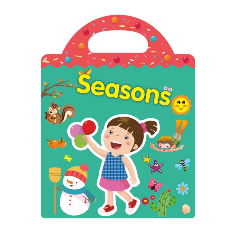 Children Early Education DIY Waterproof Reusable Stickers, Animals T01, Traffic T02, Dinosaur T03, Space T04, Body T05, Ocean T06, Princess T07, Insect T08, Farm T09, Four Seasons T10, Easter T13, Halloween Pumpkin Scarecrow T14, Christmas T15         ...