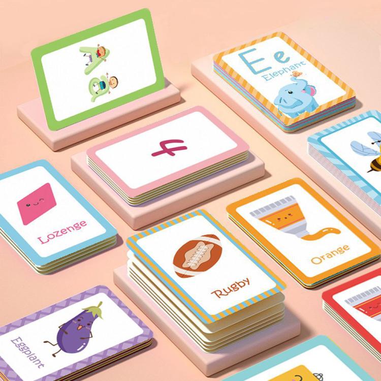 58 Cards / Set Montessori Toddlers Kids Early Education Learning Flash Cards, K01, K02, K03, K06, K07, K08, K09