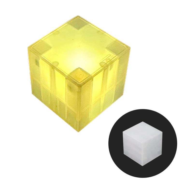 2.5cm Magnetic Cube Building Blocks LED Night Lights Decorative Toy