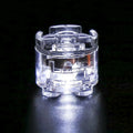 2x2 Round Building Blocks LED Light Accessories DIY Educational Toy
