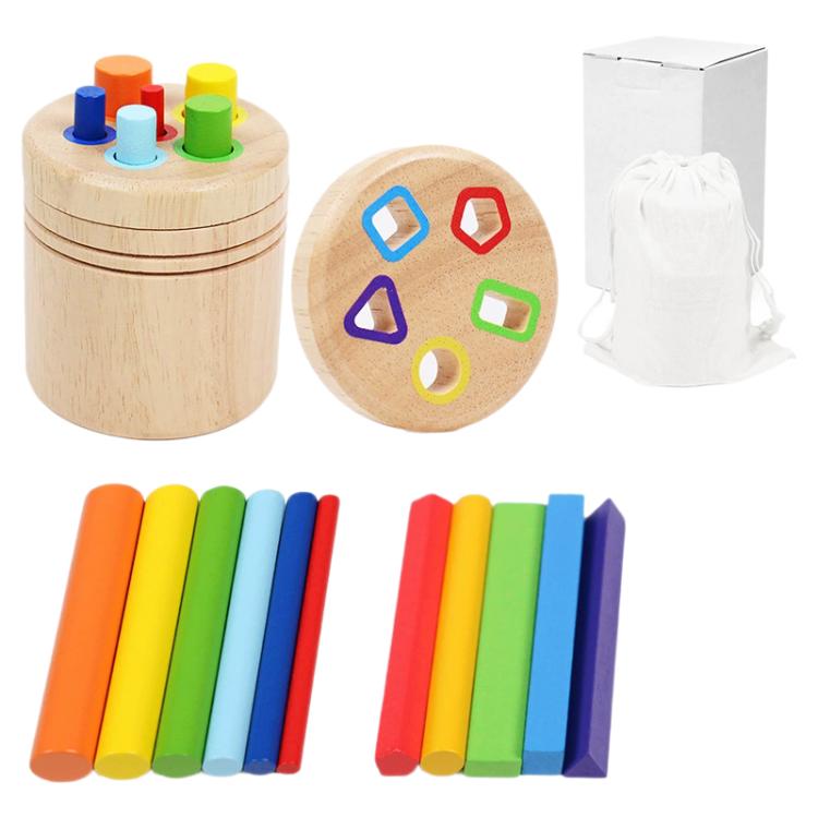 Baby Sensory Play Montessori Wooden Toys Color Shape Sorting Box, Insect Fishing Rubber wood, Short 2-in-1, Short 6-in-1, Short 3-in-1, Short 4-in-1, Short 5-in-1, Multifunctional Simplified Packaging, Multifunctional Deluxe Packaging, 3D Rod Rubber Wo...