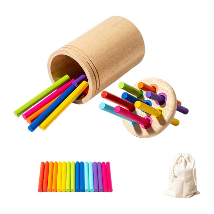 Baby Sensory Play Montessori Wooden Toys Color Shape Sorting Box, Insect Fishing Rubber wood, Short 2-in-1, Short 6-in-1, Short 3-in-1, Short 4-in-1, Short 5-in-1, Multifunctional Simplified Packaging, Multifunctional Deluxe Packaging, 3D Rod Rubber Wo...