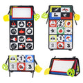 Early Childhood Education Foldable Cloth Book Toy with Distorting Mirror, Number, Number+4-page Cloth Book, Number+4-page Dinosaur Book&Teether, Number+4-page Animals Book&Teether, Letter, Letter+4-page Cloth Book, Letter+3-page Cloth Book             ...