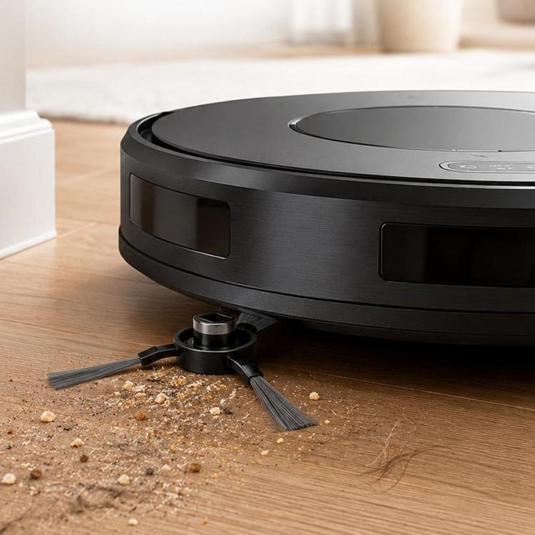 Replacement Accessories for Xiaomi Mijia Robot Vacuum Mop STYTJ02YM / 3C, Dual Black Triangle Side Brush, Dust Box, Main Brush, White Main Brush Cover, Black Main Brush Cover, Dual White Triangle Side Brush, Wet Dry Separation Mop Pad, Disposable Mop P...