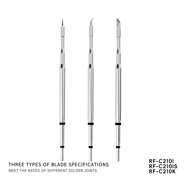 RF4 Soldering Iron Tips for C210 Soldering Handle, RF-C210 I, RF-C210 IS, RF-C210 K