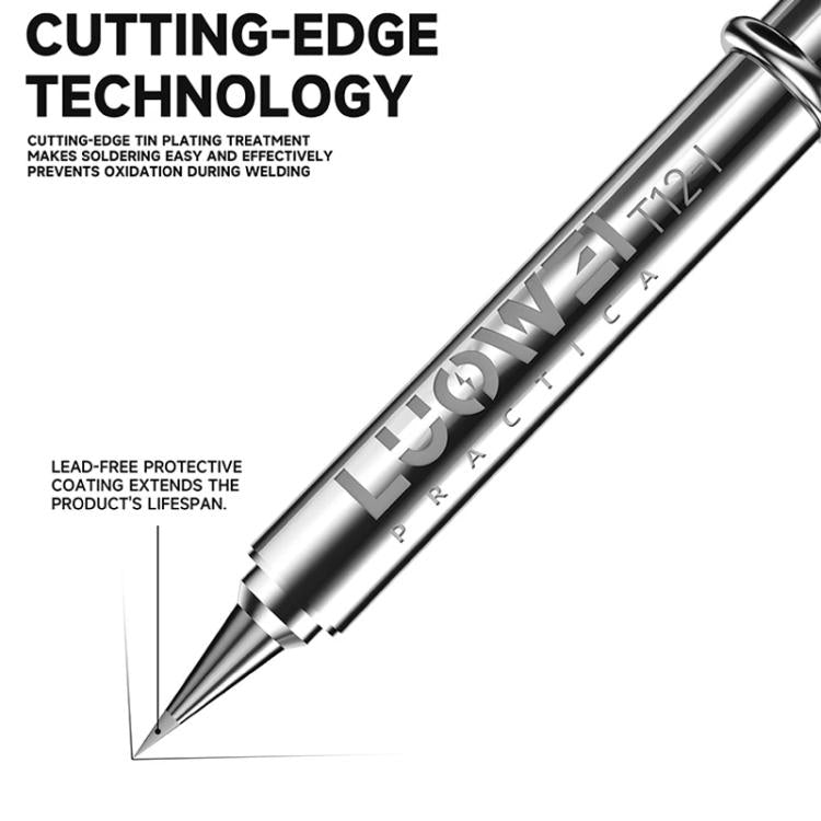 LUOWEI LW-T12 Series Soldering Iron Tips for T12 Soldering Station, LW-T12-I, LW-T12-J, LW-T12-JS, LW-T12-K, LW-T12-SK, LW-T12-SSK