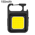 Portable Keychain Camping Light Mini COB LED Flashlight, 150mAh, 200mAh, 300mAh, 500mAh, 800mAh