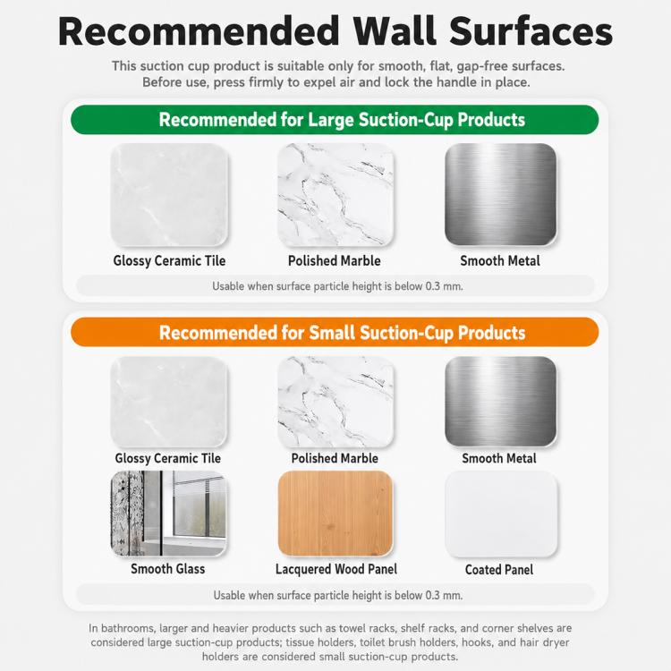 No-drill Suction Cup Bathroom Hair Dryer Holder Storage Wall-mounted Rack, with Lazy Rack, without Lazy Rack