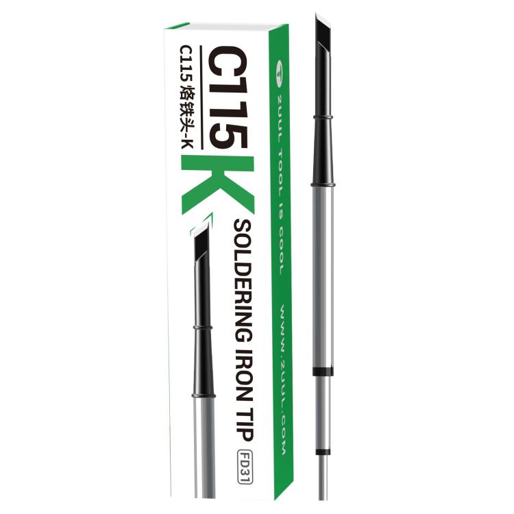 2UUL Soldering Iron Tip For C115 Soldering Station Handle, FD31-K, FD32-I, FD33-S