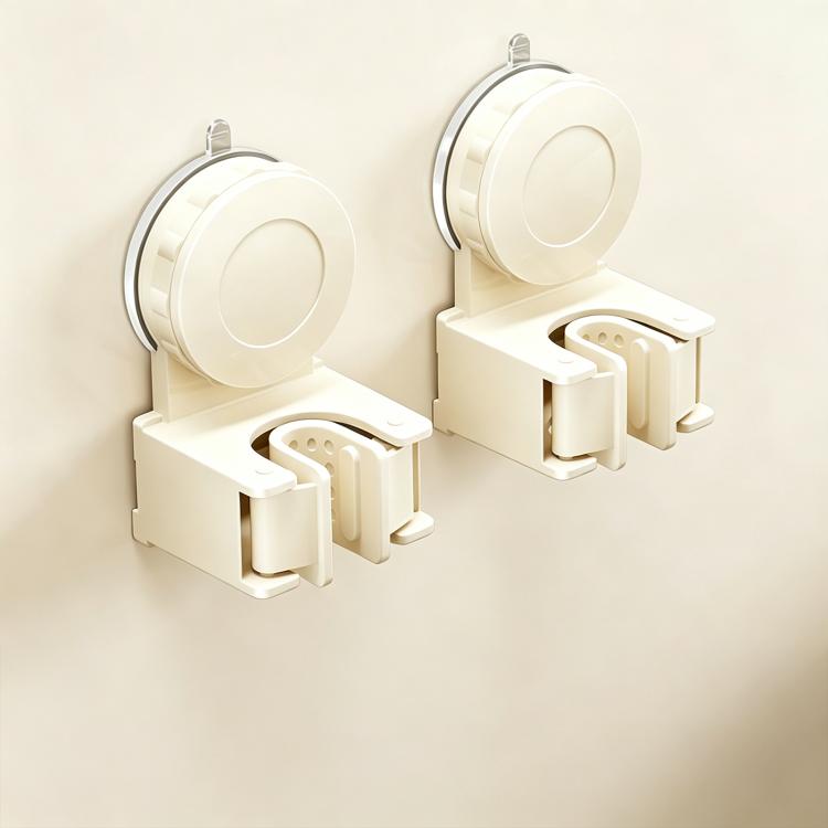 No-drill Suction Cup Wall Mount Mop Holder Broom Storage Clip, Mop Holder, Electroplated Mop Holder, Integrated Mop Holder, Classic Mop Holder, 2pcs Mop Holder, 2pcs Electroplated Mop Holder, 2pcs Integrated Mop Holder, 2pcs Classic Mop Holder         ...