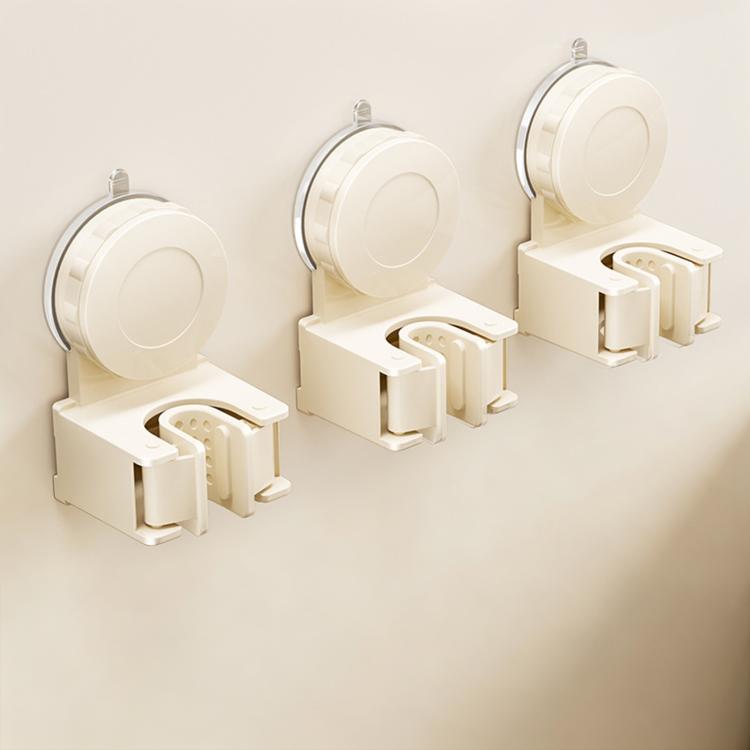 No-drill Suction Cup Wall Mount Mop Holder Broom Storage Clip, Mop Holder, Electroplated Mop Holder, Integrated Mop Holder, Classic Mop Holder, 2pcs Mop Holder, 2pcs Electroplated Mop Holder, 2pcs Integrated Mop Holder, 2pcs Classic Mop Holder         ...