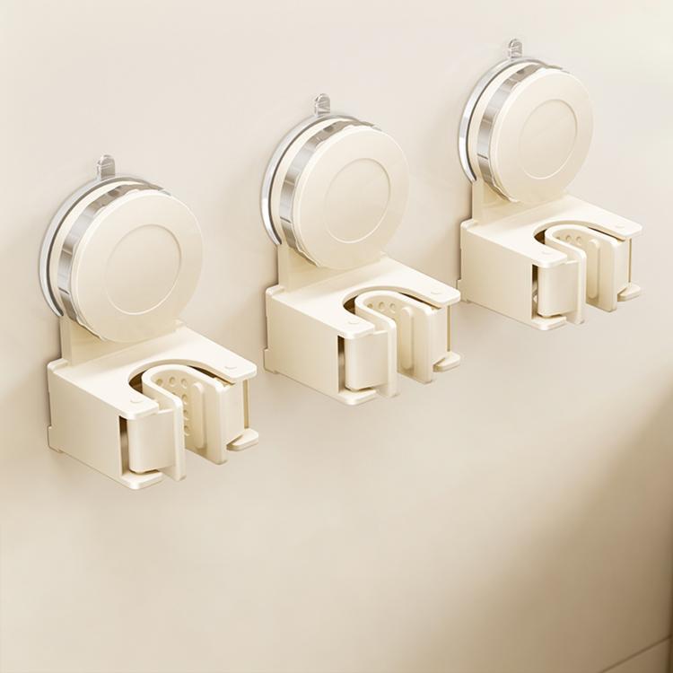 No-drill Suction Cup Wall Mount Mop Holder Broom Storage Clip, Mop Holder, Electroplated Mop Holder, Integrated Mop Holder, Classic Mop Holder, 2pcs Mop Holder, 2pcs Electroplated Mop Holder, 2pcs Integrated Mop Holder, 2pcs Classic Mop Holder         ...
