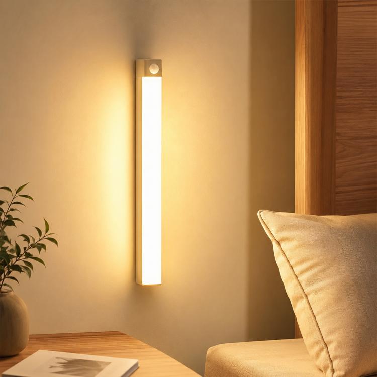 Intelligent Motion Sensor LED Night Light Bar Bedside Lamp, 10cm 1W, 20cm 2W, 30cm 3W, 50cm 5W