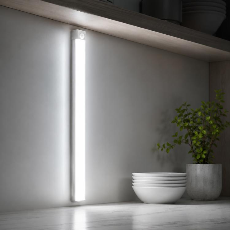 Intelligent Motion Sensor LED Night Light Bar Bedside Lamp, 10cm 1W, 20cm 2W, 30cm 3W, 50cm 5W