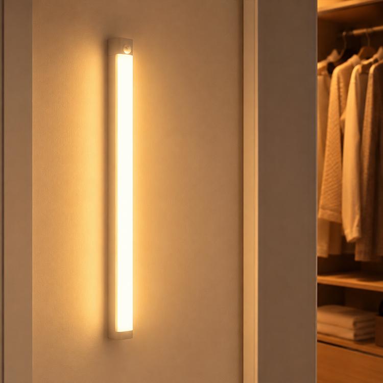Intelligent Motion Sensor LED Night Light Bar Bedside Lamp, 10cm 1W, 20cm 2W, 30cm 3W, 50cm 5W