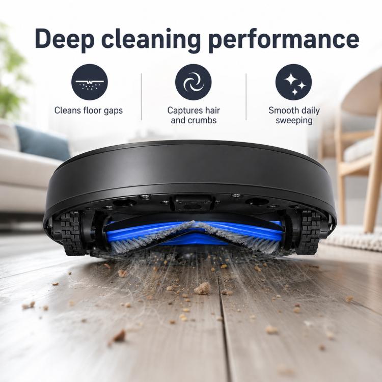 Replacement Accessories for Ecovacs DEEBOT N50 / N50S Robot Vacuum Cleaner, Main Brush, Filter, Fine Mop Pad, Thick Striped Mop Pad, Dust Bag, Activated Carbon Dust Bag, Side Brush, Main Brush Cover, Dust Box