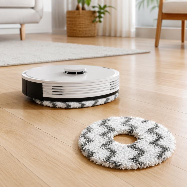 Replacement Accessories for Ecovacs DEEBOT T10 TURBO / T10 OMNI Robot Vacuum Cleaner, Main Brush, White Filter+Sponge, Black Filter, Activated Carbon Filter, 2pcs White Side Brush, 2pcs Black Side Brush, Gray Mop Pad, Striped Mop Pad, Circular Mop Pad ...