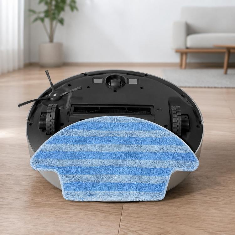 Replacement Accessories for Ecovacs DEEBOT CEN540 / CEN546 / CR120 Robot Vacuum Cleaner, New Side Brush, Old Side Brush, New Mop Pad, Old Mop Pad, Filter