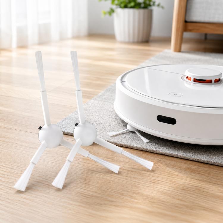 For Xiaomi Mijia Robot Vacuum Mop 2 Pro Replacement Parts, Main Brush, Dual White Side Brush, Grey Side Brush, Dual Filter, Thick Striped Mop Pad, Grey Striped Mop Pad, Blue Striped Mop Pad, Fine Mop Pad