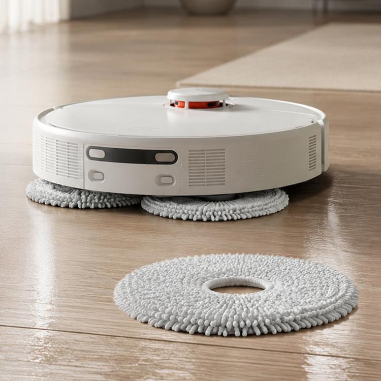 For Xiaomi Mijia Robot Vacuum Mop 2 Pro Replacement Parts, Main Brush, Dual White Side Brush, Grey Side Brush, Dual Filter, Thick Striped Mop Pad, Grey Striped Mop Pad, Blue Striped Mop Pad, Fine Mop Pad