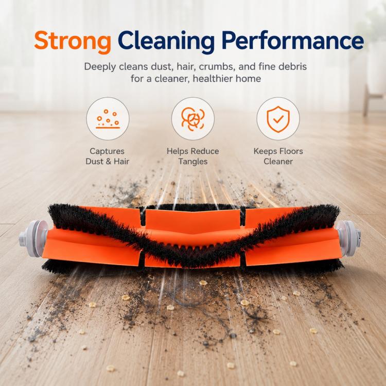 For Xiaomi Mijia Omni Robot Vacuum Mop B101CN / 1S / 2 / 2S Replacement Parts, Main Brush, Dual White Side Brush, Dual Black Side Brush, Dual Filter, Thick Striped Mop Pad, Grey Striped Mop Pad, Grey Fine Mop Pad, White Fine Mop Pad, Blue Striped Mop P...