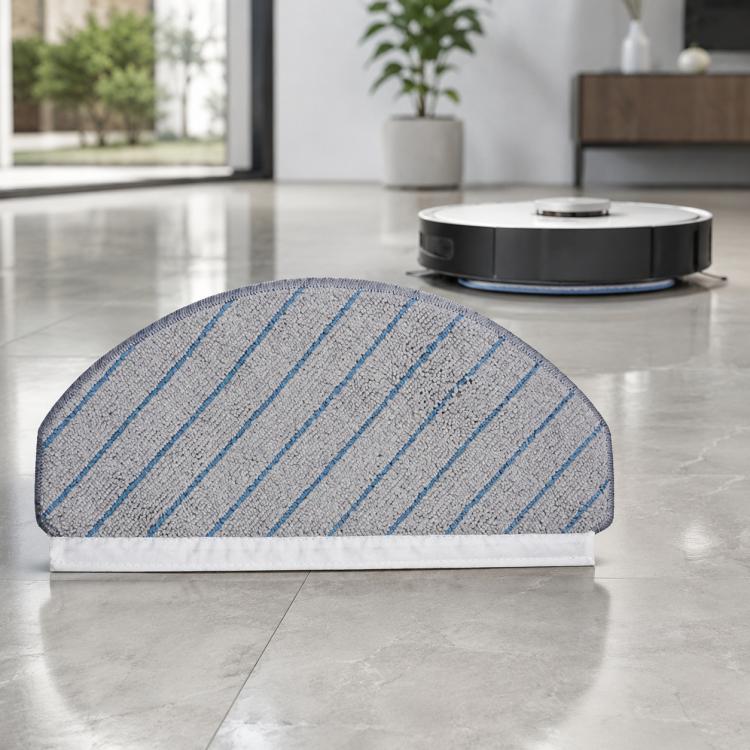 For Ecovacs DEEBOT N20 Pro / N20 Plus / N20 Replacement Parts, Dual Black Side Brush, Black Filter, White Filter, Activated Carbon Filter, Deep Mop Pad, Washable Mop Pad, Main Brush Cover, Mop Pad Holder, Water Tank, Filter-Free Dust Box